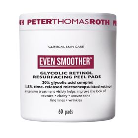Peter Thomas Roth Even Smoother Glycolic Retinol Resurfacing Peel Pads (U) 60 Pads