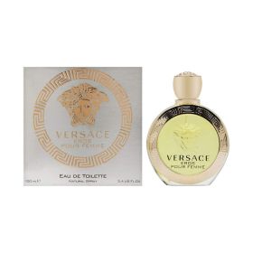 Versace Eros Pour Femme EDT (L) EDT 3.4 Oz